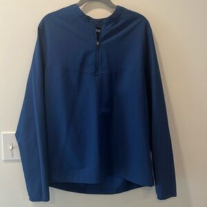 Rhône Collarless quarter zip